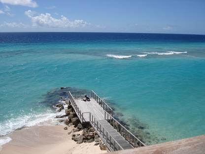 barbados apartments for rent view to the jetty